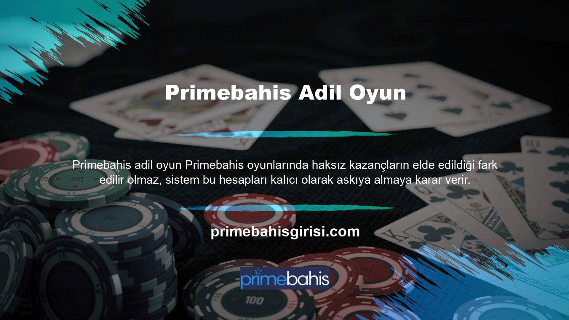 Hile yapan bir hesap bulursa, sistem hesabı hemen siler